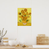 Zonnebloemen, Vincent van Gogh Poster (Keuken)