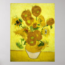 Zonnebloemen Vincent van Gogh Poster