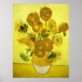 Zonnebloemen Vincent van Gogh Poster