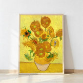 Zonnebloemen, Vincent van Gogh Poster