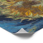 Zonnebloemen | Vincent van Gogh Poster (Hoek)