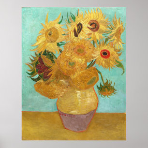 Zonnebloemen Vincent van Gogh Poster