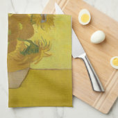 Zonnebloemen, Vincent van Gogh, postpressionist Theedoek (Quarter Fold)