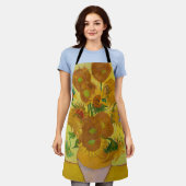 Zonnebloemen, Vincent van Gogh Schort (Gedragen)