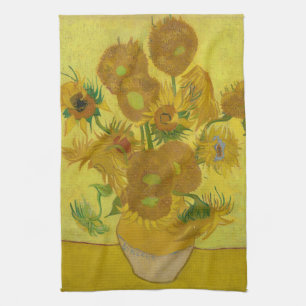 Zonnebloemen - Vincent van Gogh Theedoek