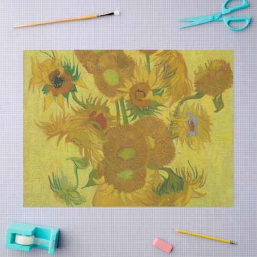 Zonnebloemen - Vincent van Gogh Tissuepapier (Craft)