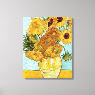 Zonnebloemen - Vincent Willem van Gogh Canvas Afdruk