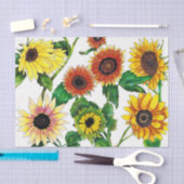 Zonnebloemen Vloeipapier Tissuepapier (Craft)
