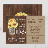 Zonnebloemen Voedsel en Ruwen voor ik Landschotel  Kaart (Voorkant / Achterkant)