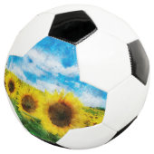Zonnebloemen Voetbal (Drie kwart)