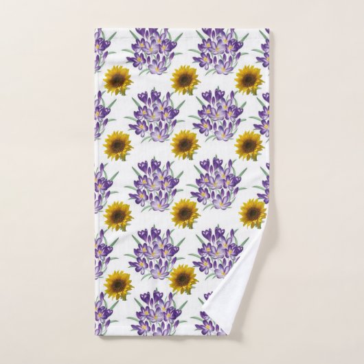 Zonnebloemen voor handdoeken (Handdoek)
