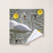 Zonnebloemen voor handdoeken (Wasdoekje)