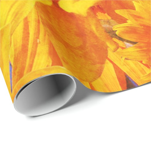 Zonnebloemen voor het verpakken van papier (Rol Hoek)