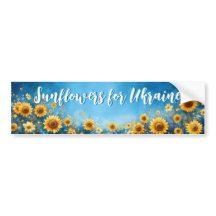 Zonnebloemen voor Oekraïne