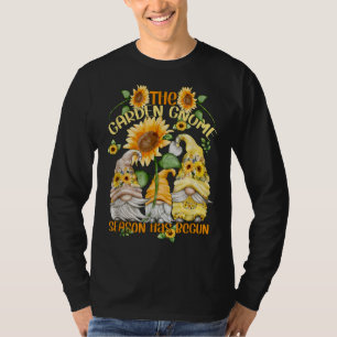 Zonnebloemen voor tuinkers en bloemkool t-shirt
