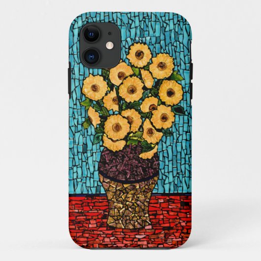 Zonnebloemen voor Van Gogh iPhone hoesje van 5/5 s (Achterkant)