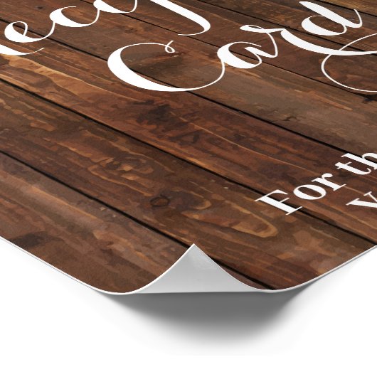 Zonnebloemen Vrijgezellenfeest Ontvangkaart plaats Poster (Hoek)