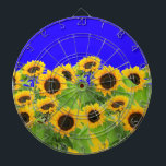 Zonnebloemen - Vrijheid Oekraïne - Vrede Dartbord<br><div class="desc">Zonnebloemen - Vrijheid Oekraïne Vrede Oekraïnse vlag - Steun samen onafhankelijkheid - Overwinning ! U kunt naar 1000  Zazzle producten overbrengen. Resize en beweeg of verwijder en voeg elementen/tekst met aanpassingshulpmiddel toe. Voeg je speciale tekst toe!</div>
