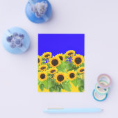 Zonnebloemen - Vrijheid Oekraïne Vrede Oekraïense  Flyer (Enkel)