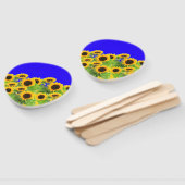 Zonnebloemen - Vrijheid Oekraïne Vrede Oekraïense  Handwaaier (Niet-gemonteerd)