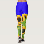 Zonnebloemen - Vrijheid Oekraïne Vrede Oekraïense  Leggings<br><div class="desc">Zonnebloemen - Vrijheid Oekraïne Vrede Oekraïnse vlag - Steun samen onafhankelijkheid - Overwinning ! Laten we van de wereld een betere plek maken - iedereen samen! Een betere wereld begint - hangt af - heeft jou ook nodig! U kunt naar 1000 Zazzle producten overbrengen. Resize en beweeg of verwijder en...</div>