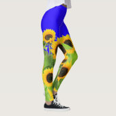 Zonnebloemen - Vrijheid Oekraïne Vrede Oekraïense  Leggings (Rechts)
