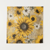 Zonnebloemen Wandkleed (Voorkant (horizontaal))