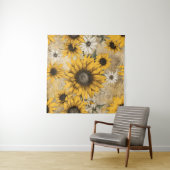 Zonnebloemen Wandkleed (In Situ (horizontaal))