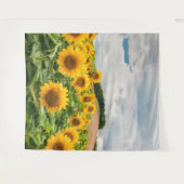 Zonnebloemen Wandkleed (Voorkant (horizontaal))