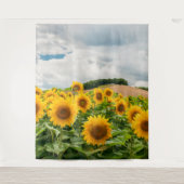 Zonnebloemen Wandkleed (Voorkant)