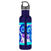 Zonnebloemen Waterfles (Achterkant)