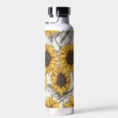 Zonnebloemen Waterfles (Rechts)