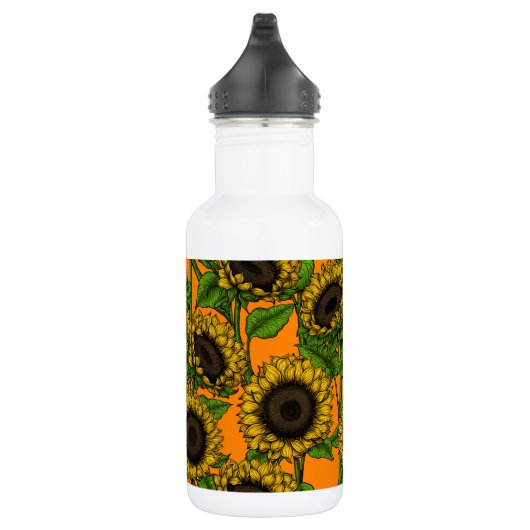 Zonnebloemen Waterfles (Rechts)