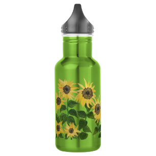 Zonnebloemen Waterflesje Waterfles