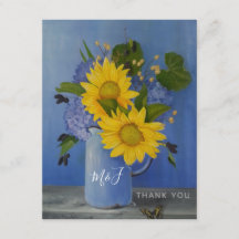 Zonnebloemen Weddenschap Hartelijk dank