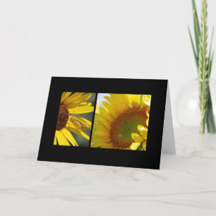 Zonnebloemen Wenskaart Kaart