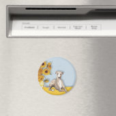 Zonnebloemen - Whippet #2A Magneet (Insitu (Vaatwasser))