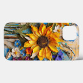 Zonnebloemen Wildbloemen Bloem Gemengde Media Desi Case-Mate iPhone Case (Achterkant (horizontaal))