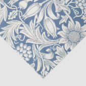 Zonnebloemen William Morris Paarse  Bloemen Tissuepapier (Detail)