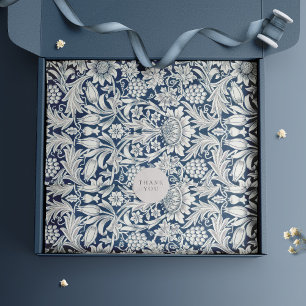 Zonnebloemen William Morris Paarse  Bloemen Tissuepapier