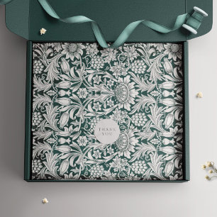 Zonnebloemen William Morris Paarse Bloemen Tissuepapier