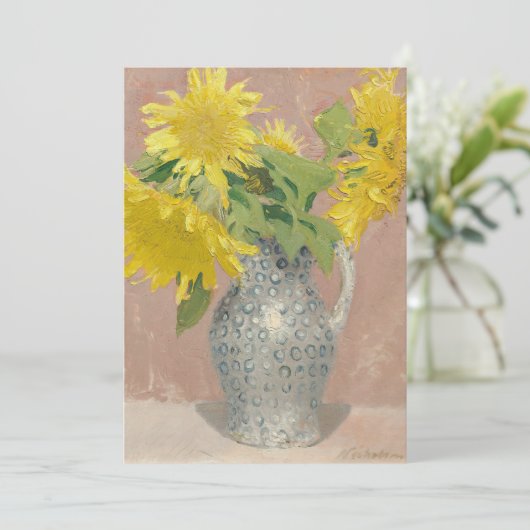 Zonnebloemen | William Nicholson (Staand voorkant)