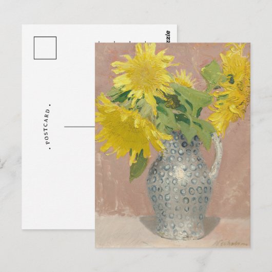 Zonnebloemen | William Nicholson Briefkaart (Voorkant / Achterkant)