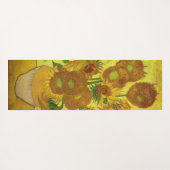 Zonnebloemen Yoga Mat van Van Gogh (Achterkant (horizontaal))