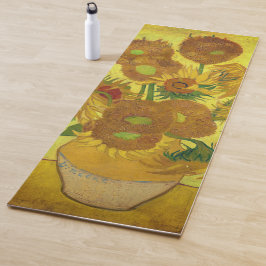 Zonnebloemen Yoga Mat van Van Gogh