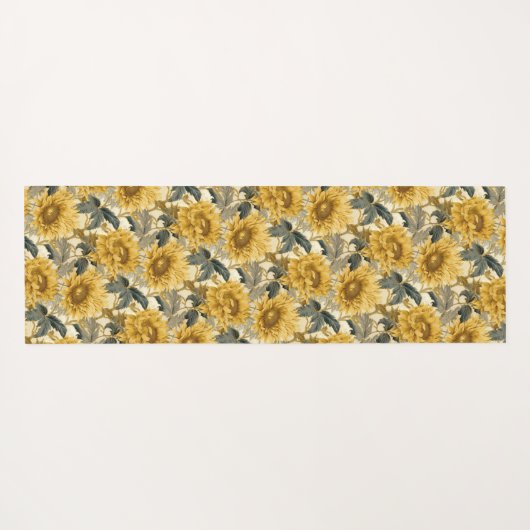 Zonnebloemen Yogamat (Achterkant (horizontaal))