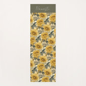 Zonnebloemen Yogamat (Voorkant)