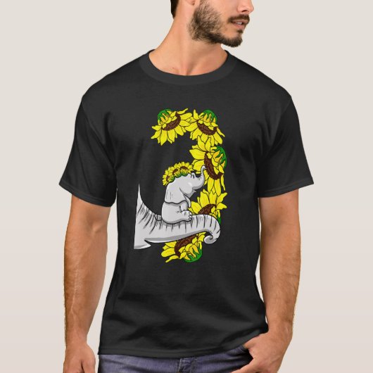 Zonnebloemen, zaaildieren en slachtdieren t-shirt (Voorkant)