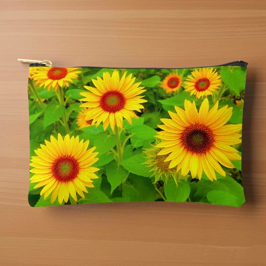 Zonnebloemen Zakje Etui