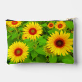 Zonnebloemen Zakje Etui (Achterkant)